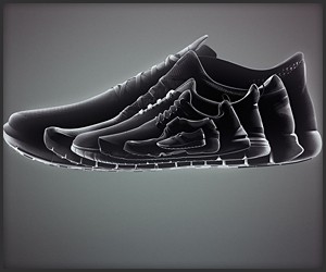 Nike Free Genealogy in Black