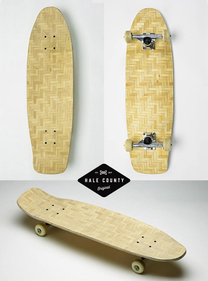 Beacon Alley Bamboo Skateboards