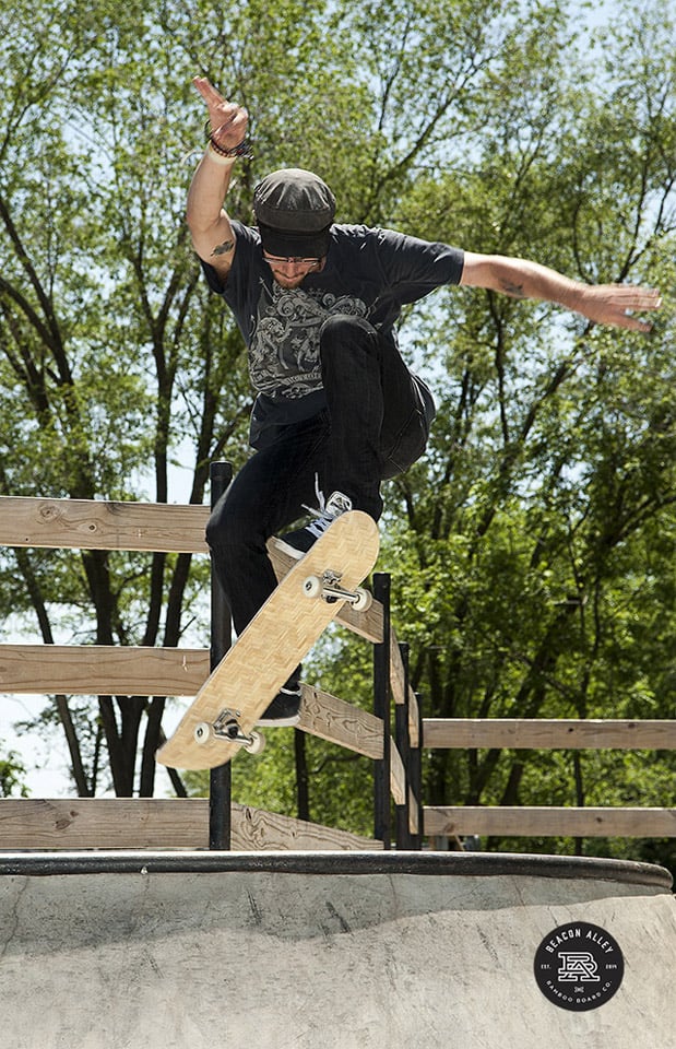 Beacon Alley Bamboo Skateboards
