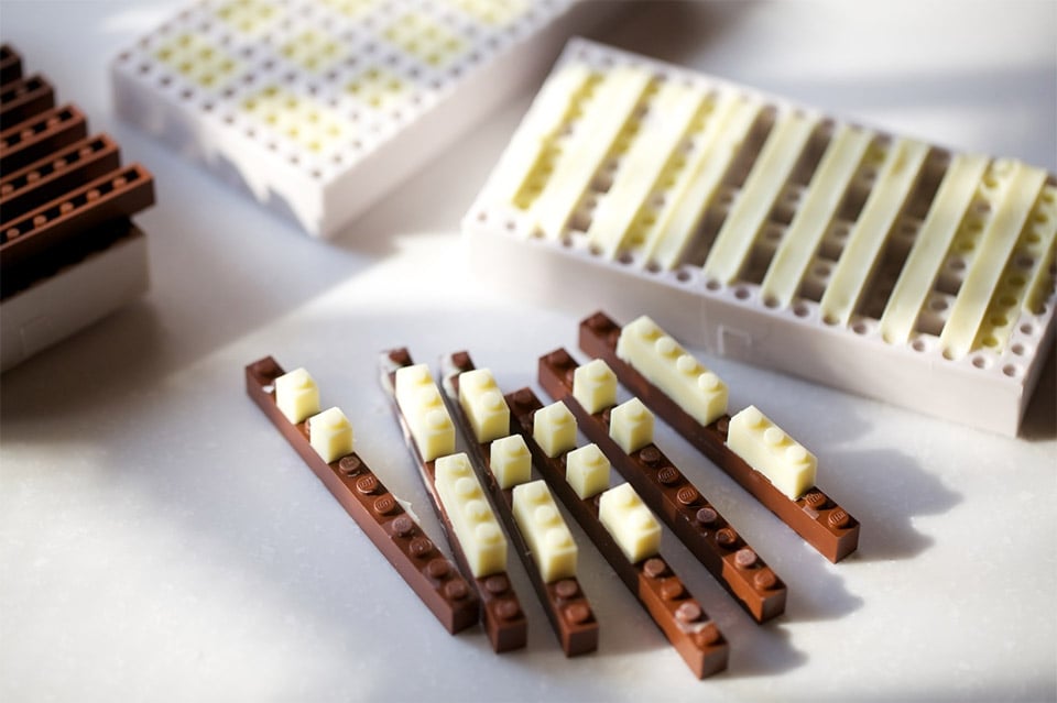 Chocolate LEGO Bricks