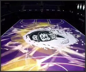 Nike LED Basketball Court