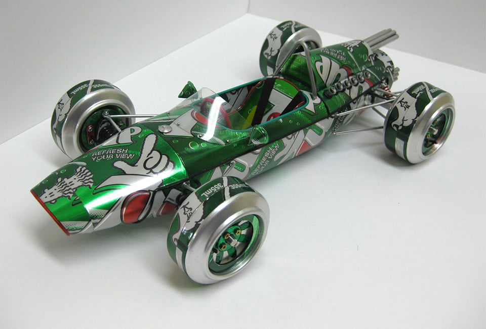 Intricate Can Cars