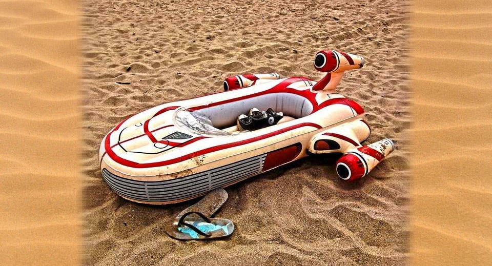 star wars inflatable pool toys