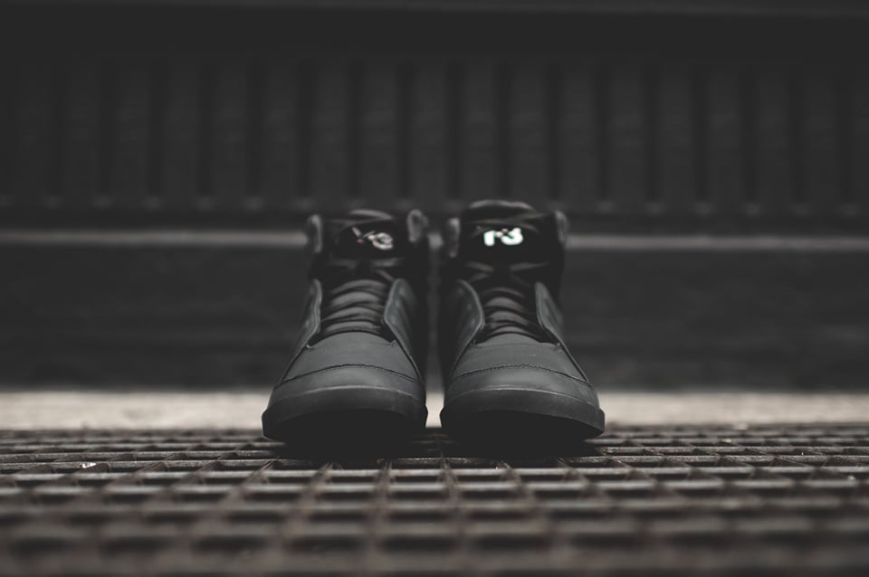 Y-3 Honja Triple Black Stud Pack