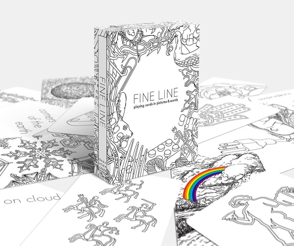 Fine Line Playing Cards