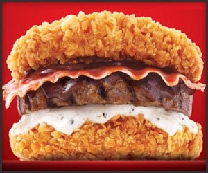 KFC Zinger Double Down King