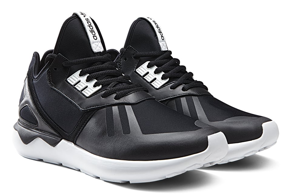 Adidas adidas Originals Black Tubular Defiant Trainers Asos