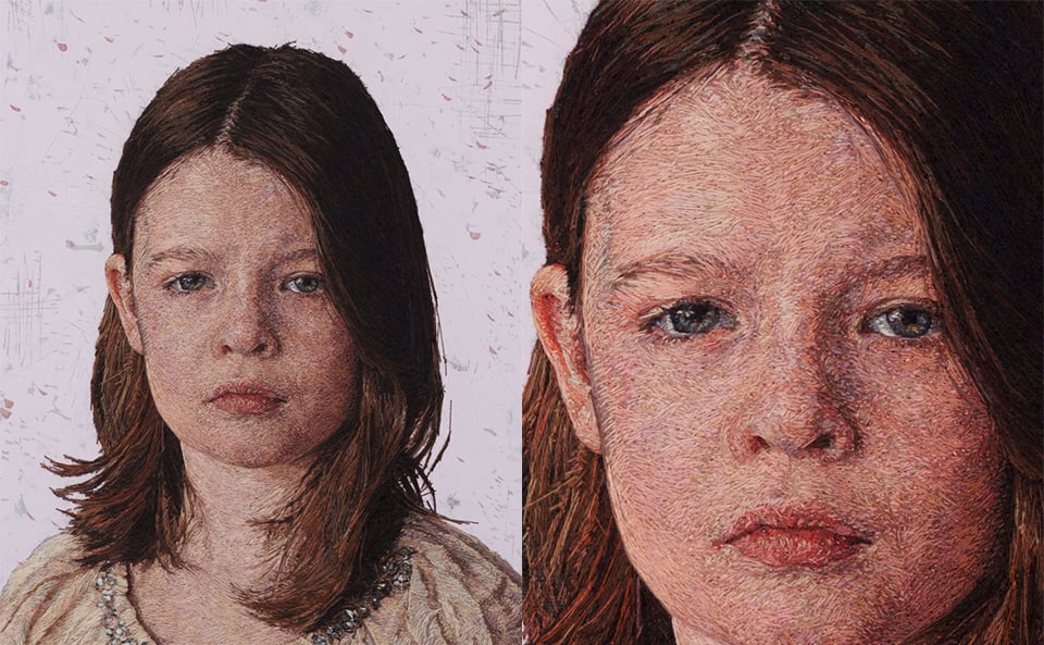Embroidered Portraits