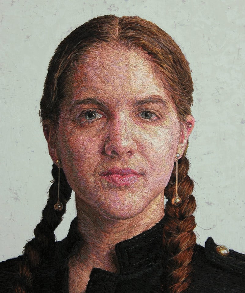 Embroidered Portraits