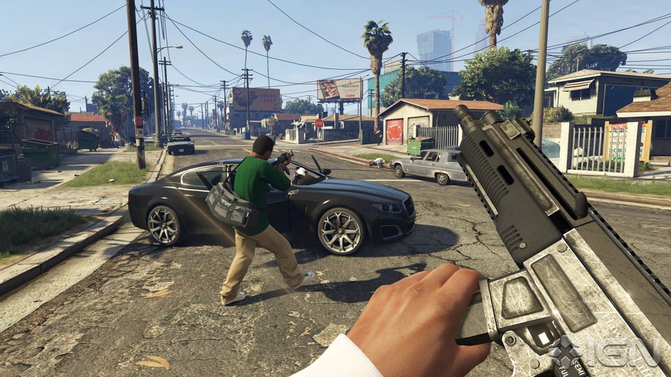 GTA V: First-Person Experience