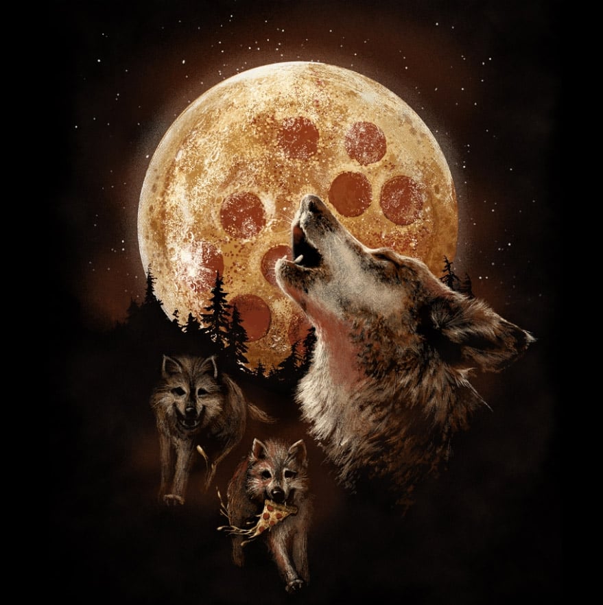 Howlin’ for a Slice T-Shirt