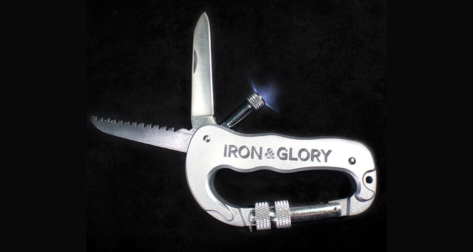 Iron & Glory Deluxe Carabiner