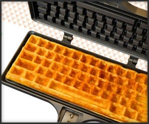 Own a Keyboard Waffle Iron