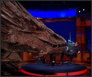 Colbert Interviews Smaug