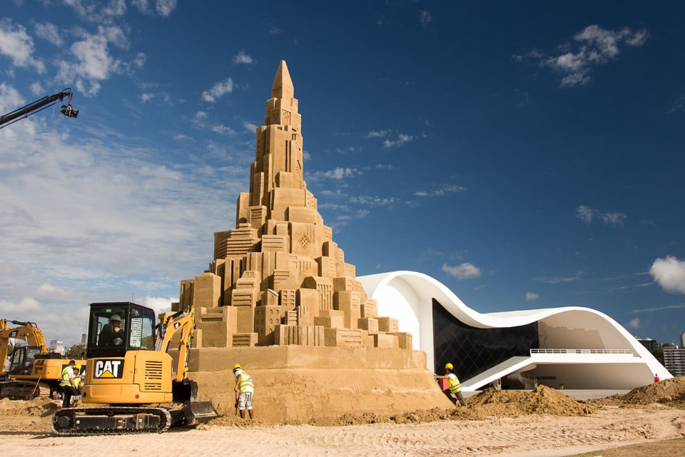 World’s Tallest Sand Castle