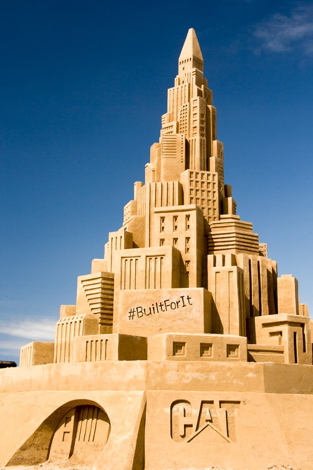 World’s Tallest Sand Castle