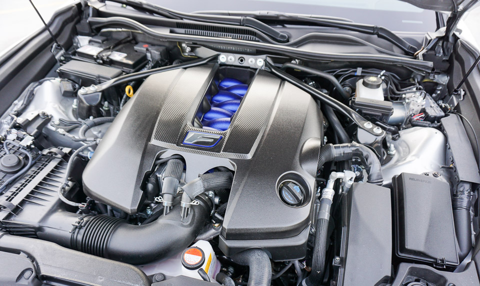 2015 Lexus RC F Liquid Platinum