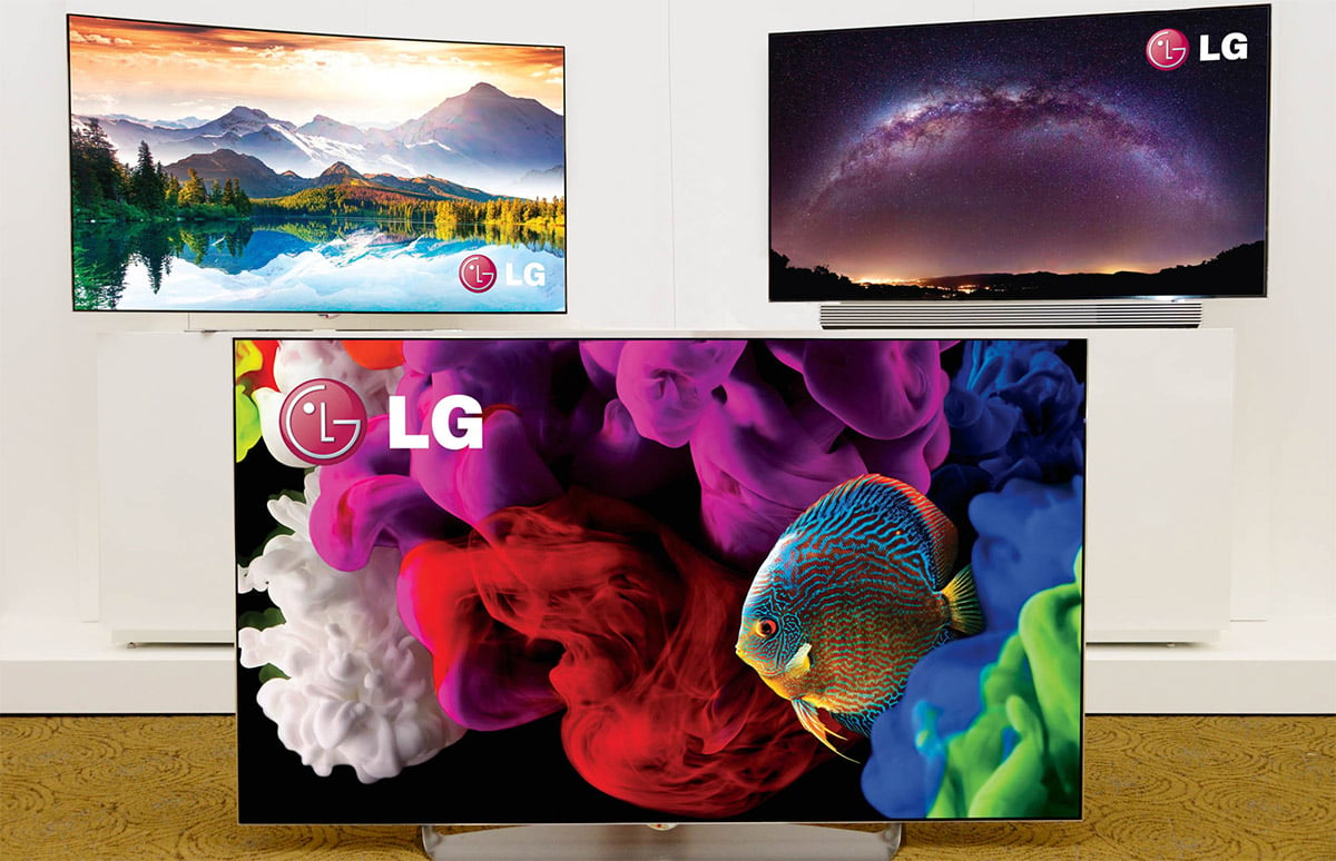 LG 2015 4K OLED Displays
