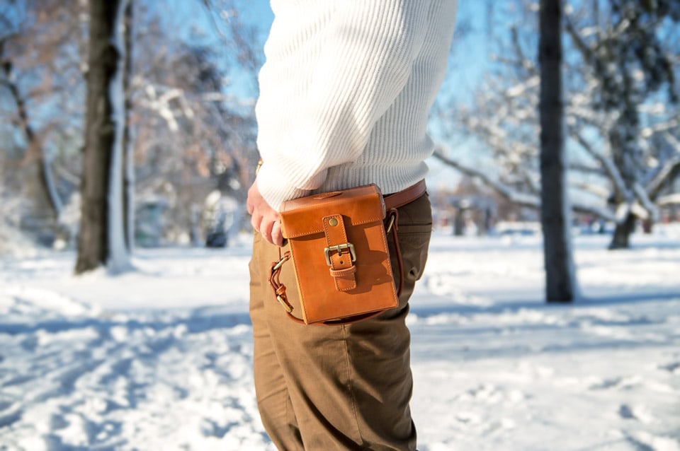 CamCarry Leather Camera Case