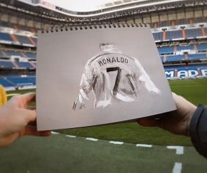 C. Ronaldo Sketchbook Animation