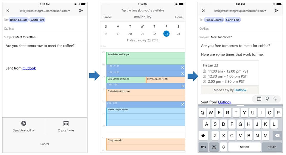 Microsoft Outlook for iOS & Android