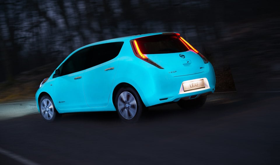 Nissan’s Glow-in-the-Dark LEAF