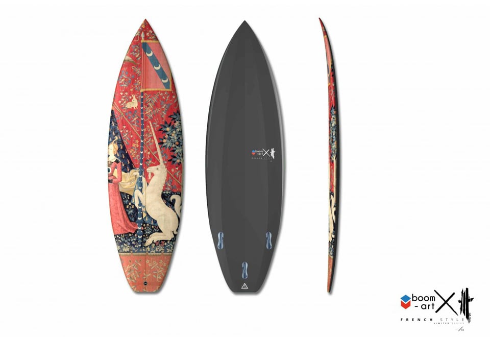 Surfboard & Skateboard Triptychs