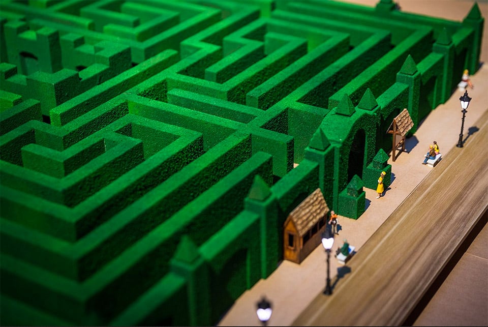 Adam Savages Overlook Hotel Maze