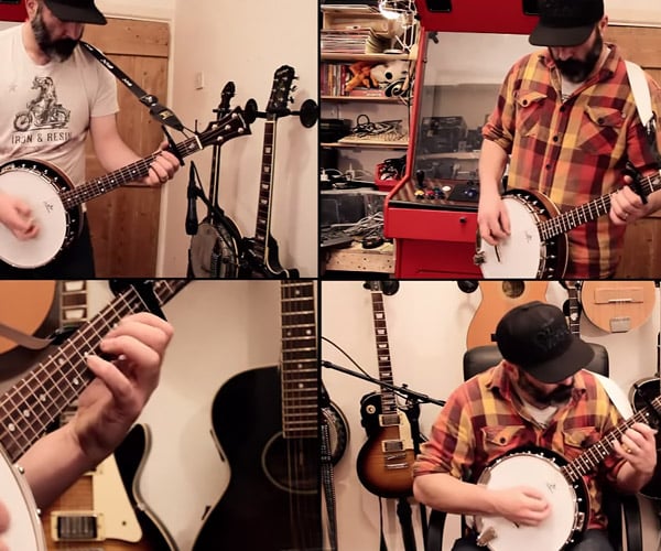 Enter Sandman on Banjo