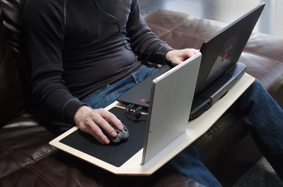 Gaming laptop store lap desk