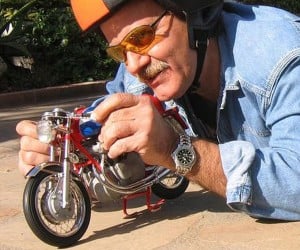 Pere Tarragó’s Miniature Motorcycles