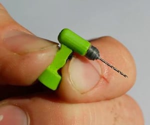 World’s Smallest Working Drill