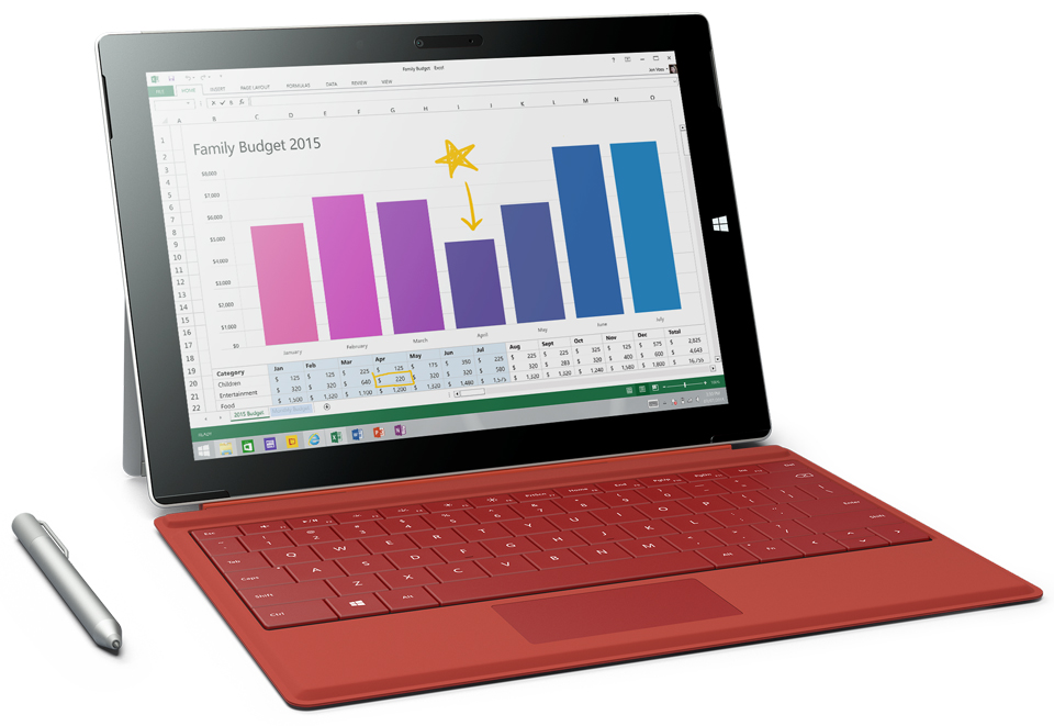 2015 Microsoft Surface 3