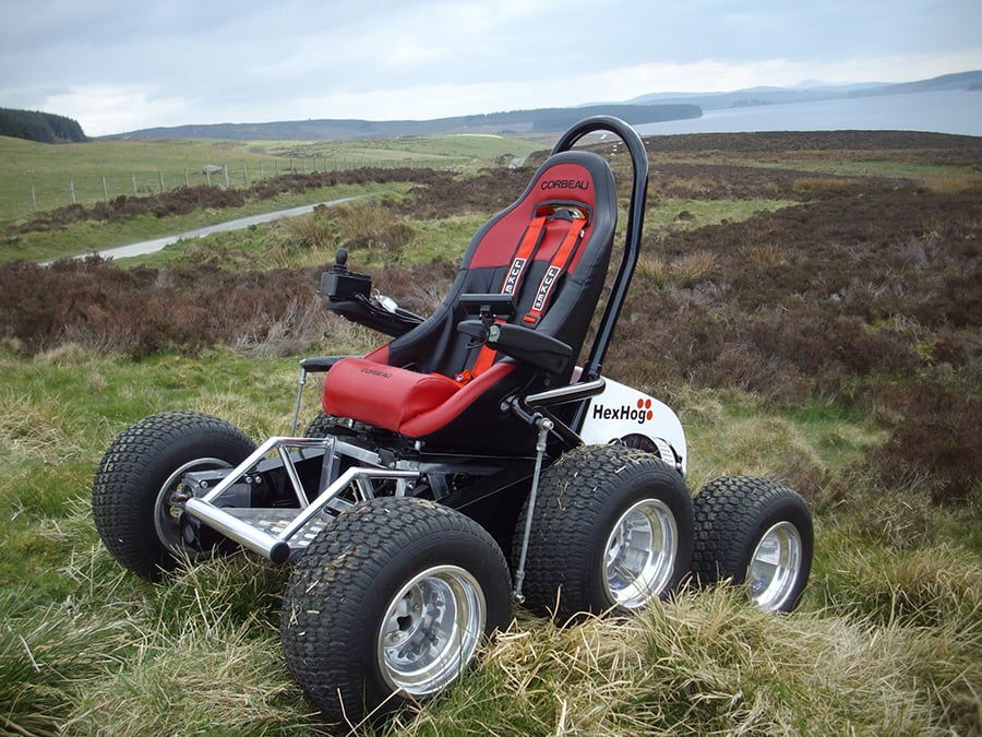 HexHog ATV Wheelchair