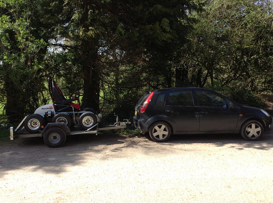 HexHog ATV Wheelchair