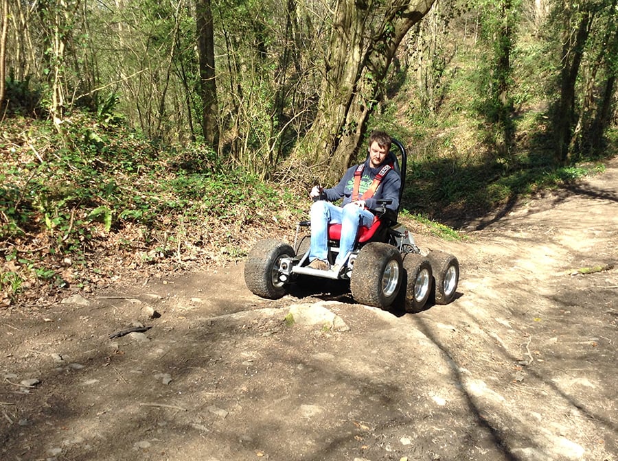 HexHog ATV Wheelchair