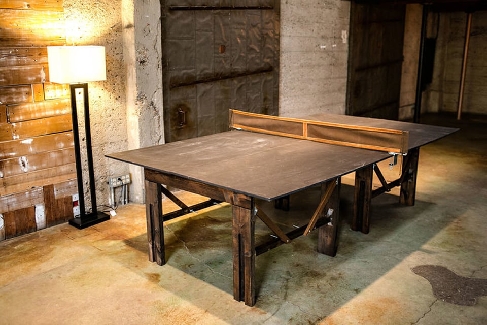 Custom Ping Pong Table | Duvall & Co.