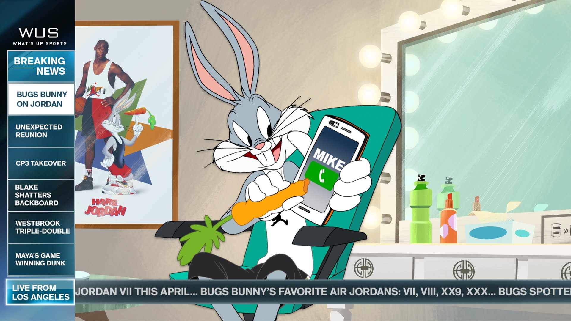 Air Jordan x Bugs Bunny