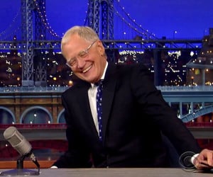 David Letterman Signs Off