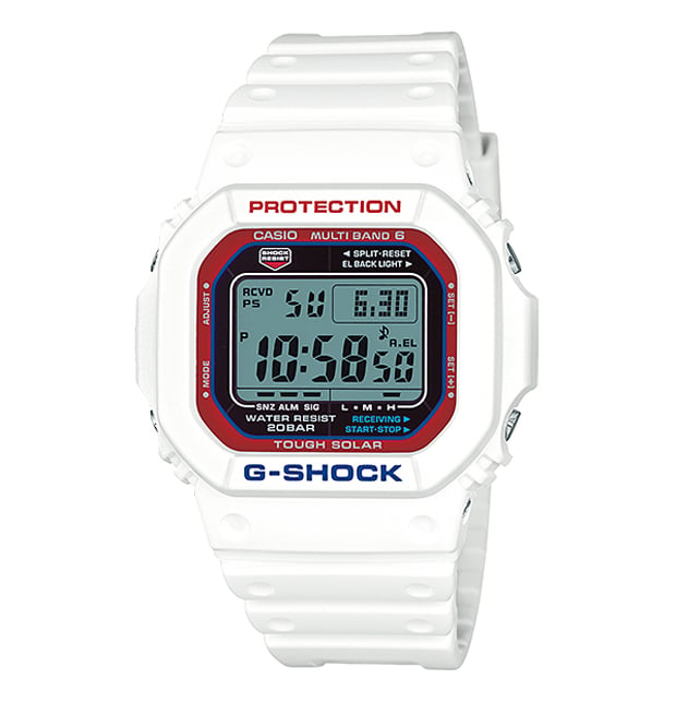 G-Shock White Tricolor Series