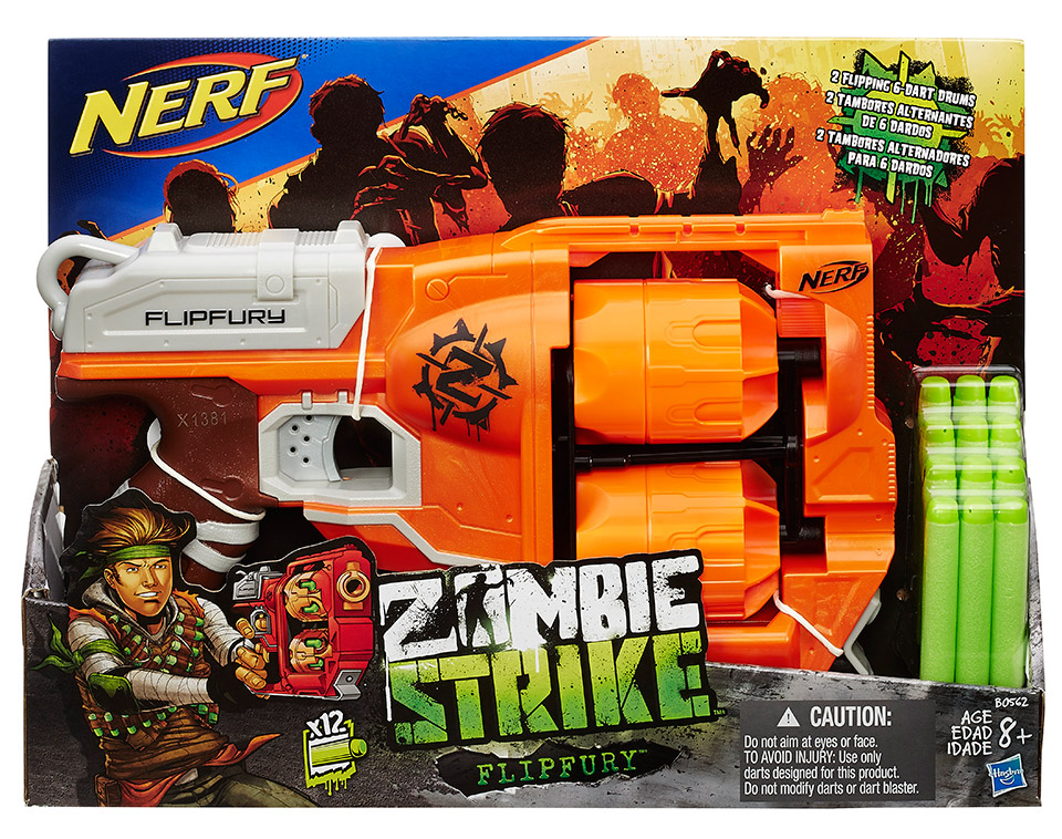 Nerf Zombie Strike FlipFury Blaster