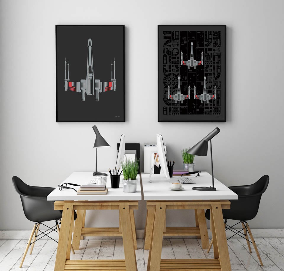 X-Wing Remastered Prints