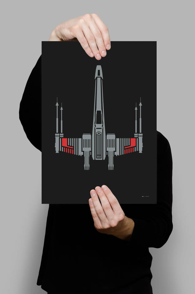 X-Wing Remastered Prints