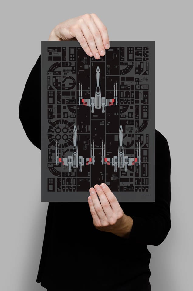 X-Wing Remastered Prints