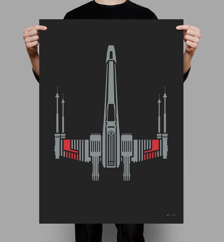 X-Wing Remastered Prints