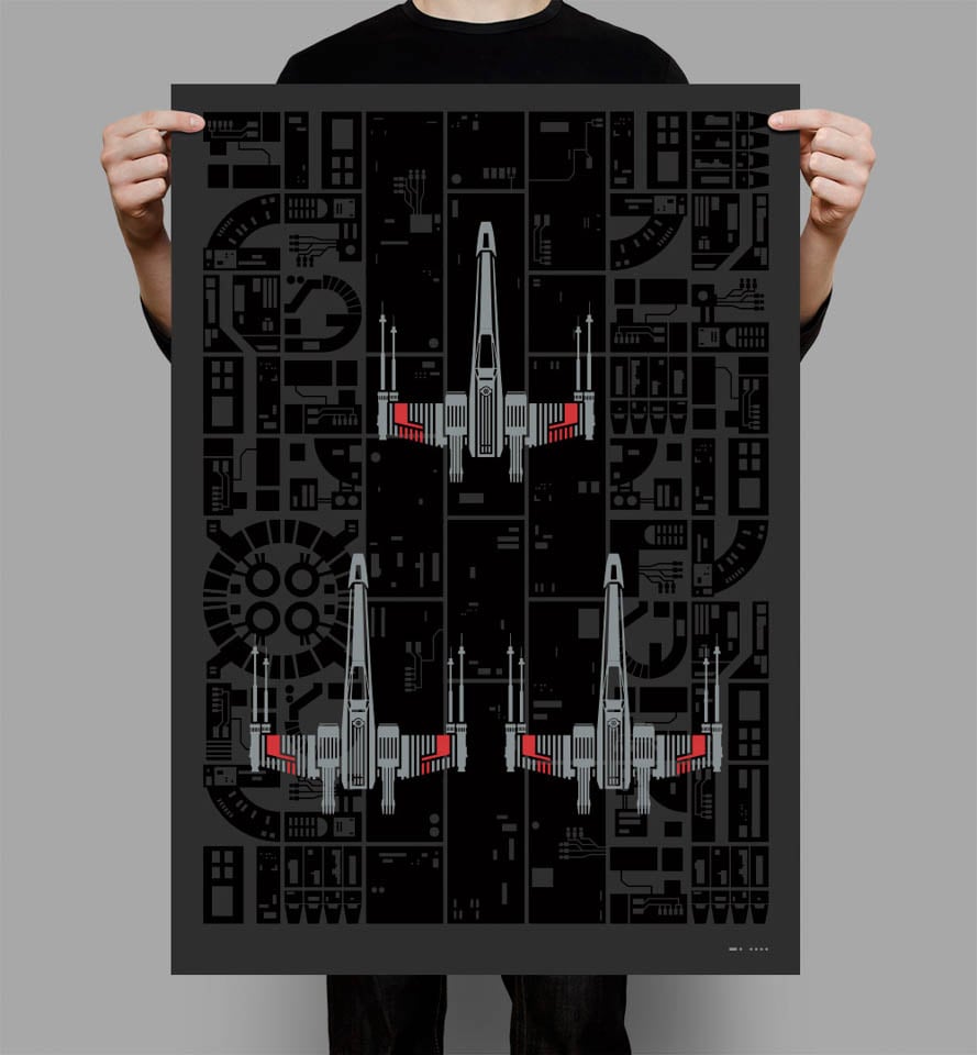 X-Wing Remastered Prints