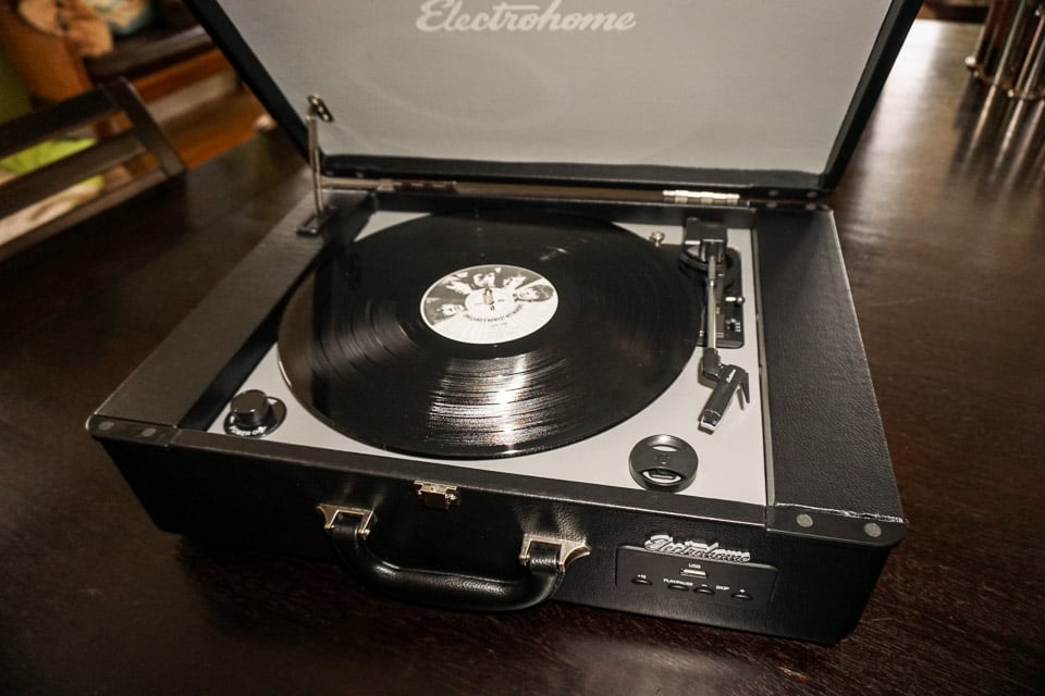 Archer Suitcase Record Player