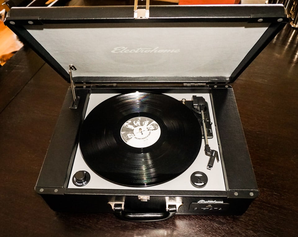 Archer Suitcase Record Player