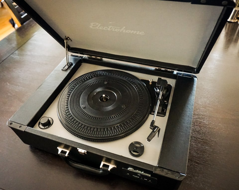 Archer Suitcase Record Player