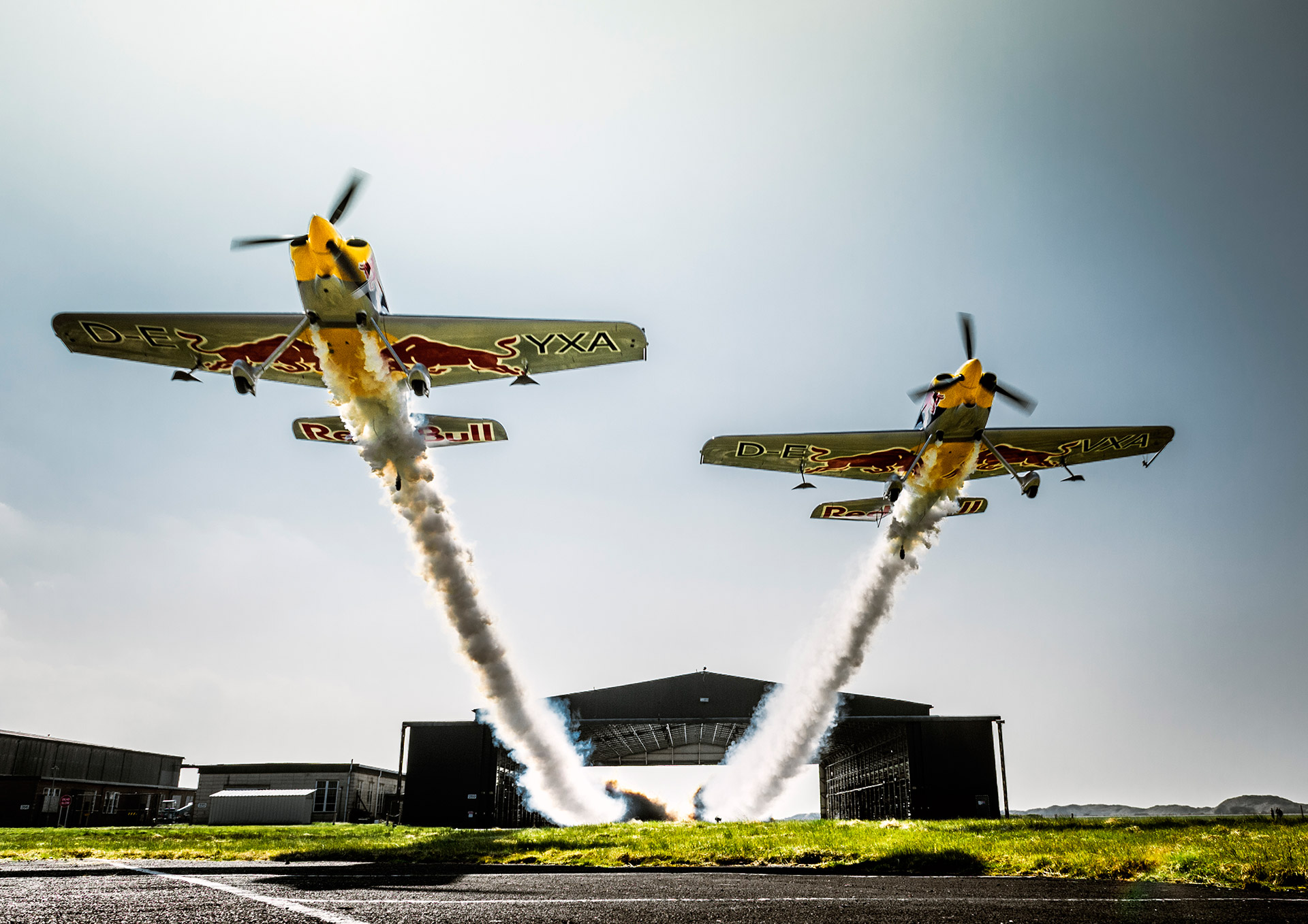 Formation Hangar Fly-Through